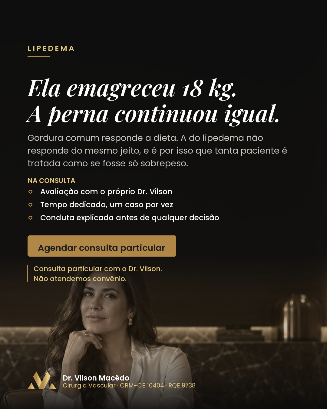 Ela emagreceu 18 kg