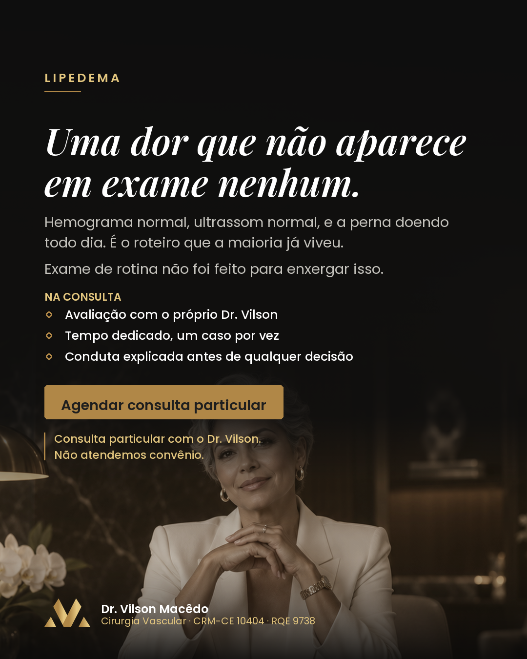Uma dor que não aparece em exame nenhum