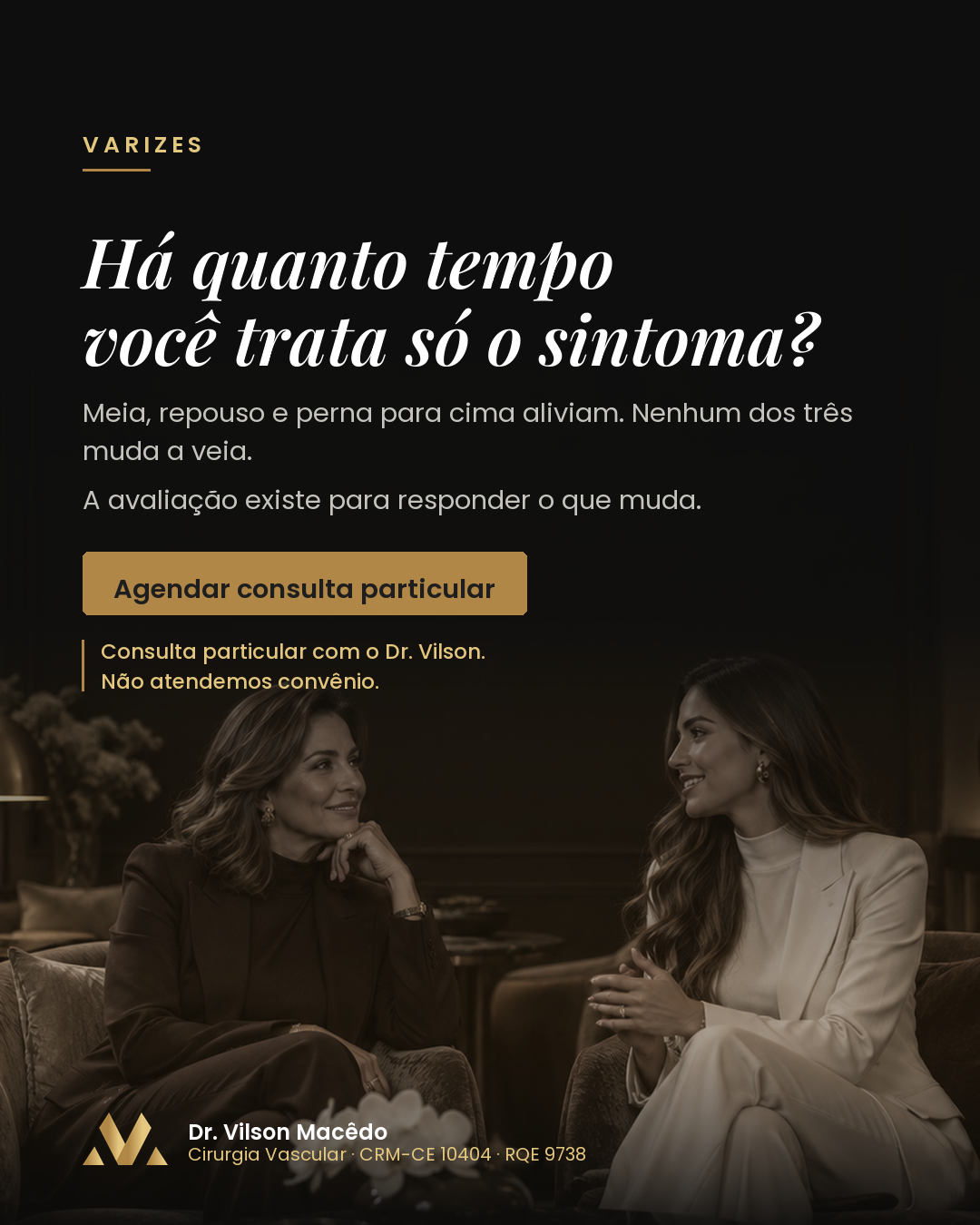 Há quanto tempo você trata só o sintoma